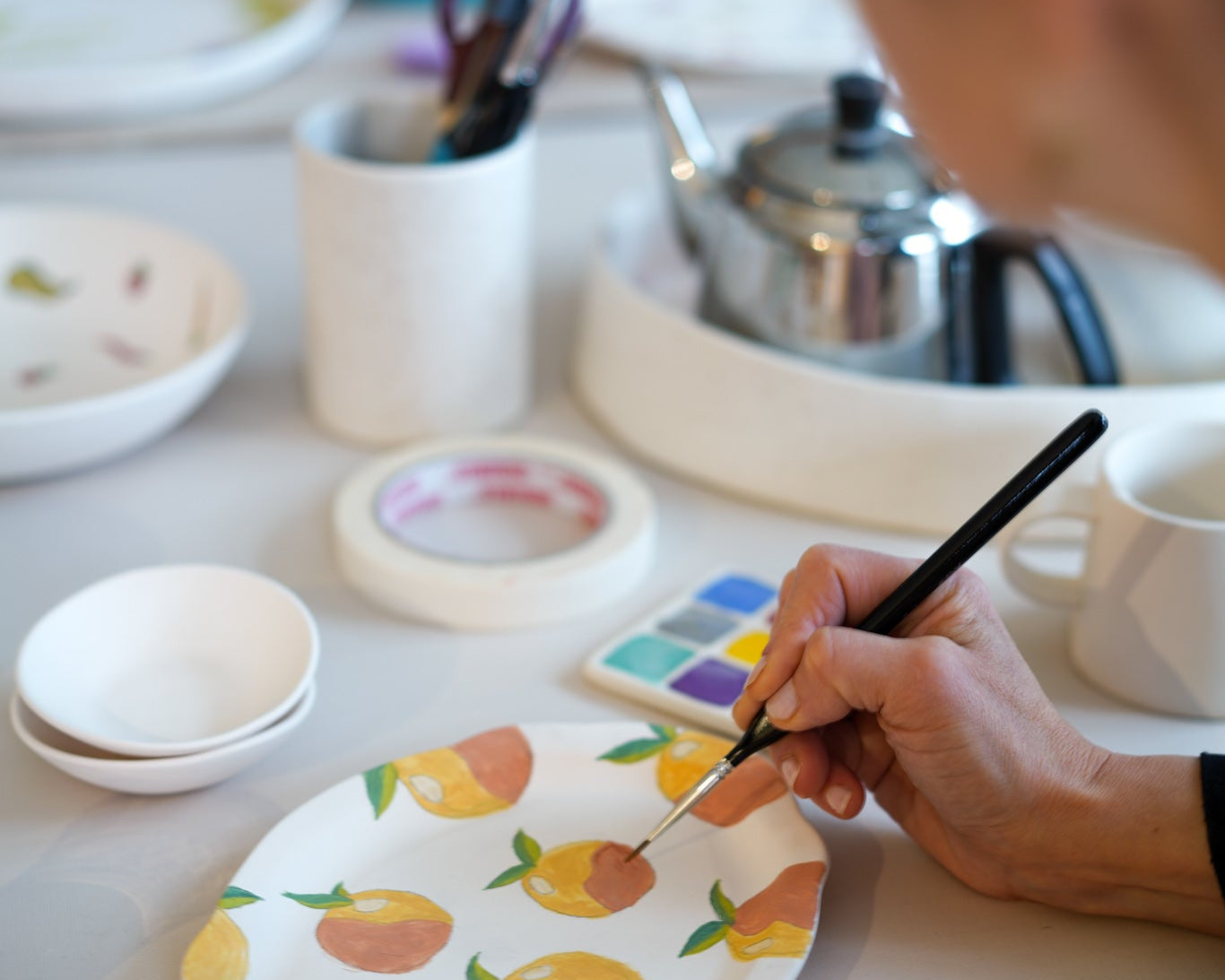 Peinture sur céramique