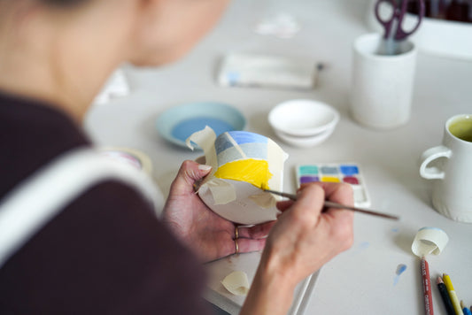 Paint on Clay