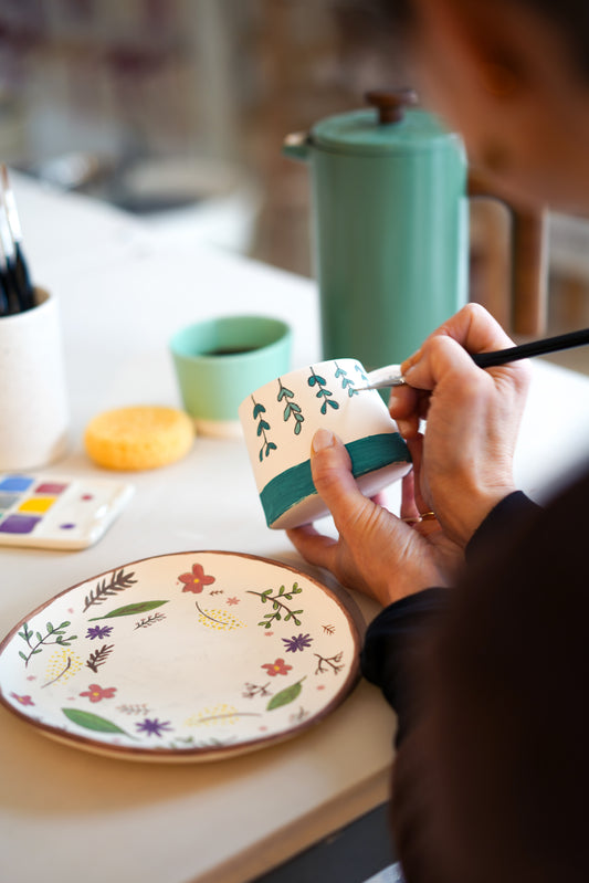 Paint on Clay