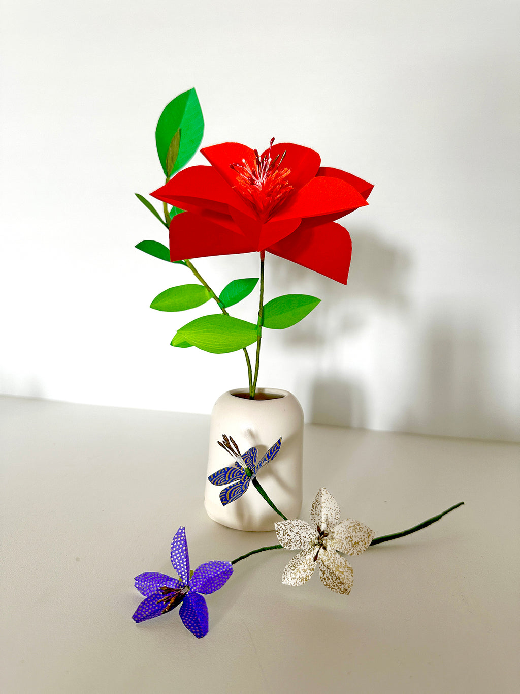 Paper flowers paper craft workshops
