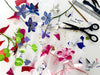 Paper flowers paper craft workshops